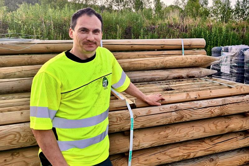 Kjell Magne Grønnli franchisetaker i HT gjerde Finnmark AS